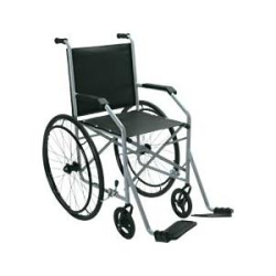 muletas, cadeira de rodas e botas ortopedicas
